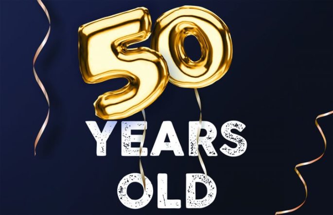 50 years old